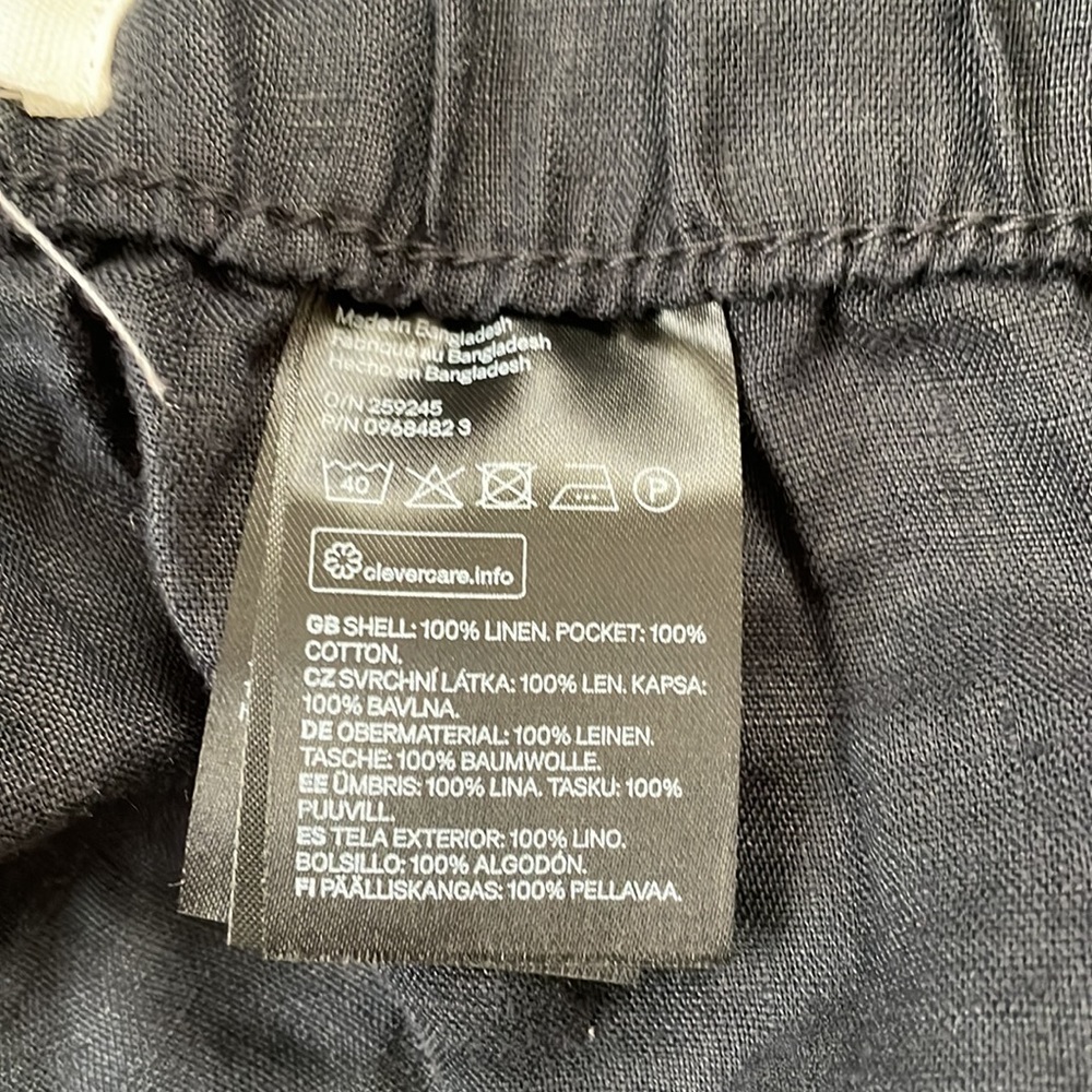 Linen Drawstring Shorts - Picture 4 of 4
